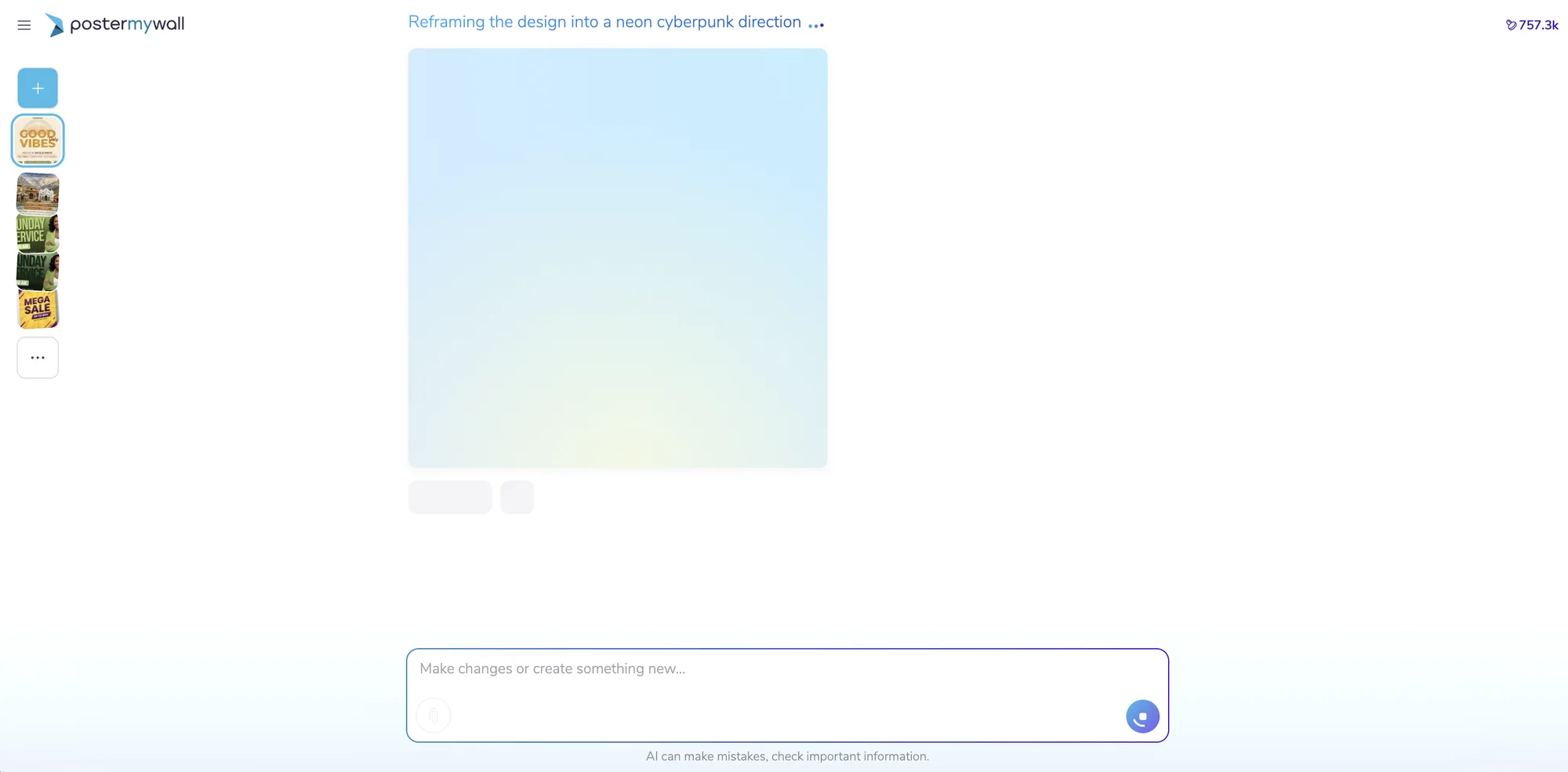Streaming progress while a design is generated